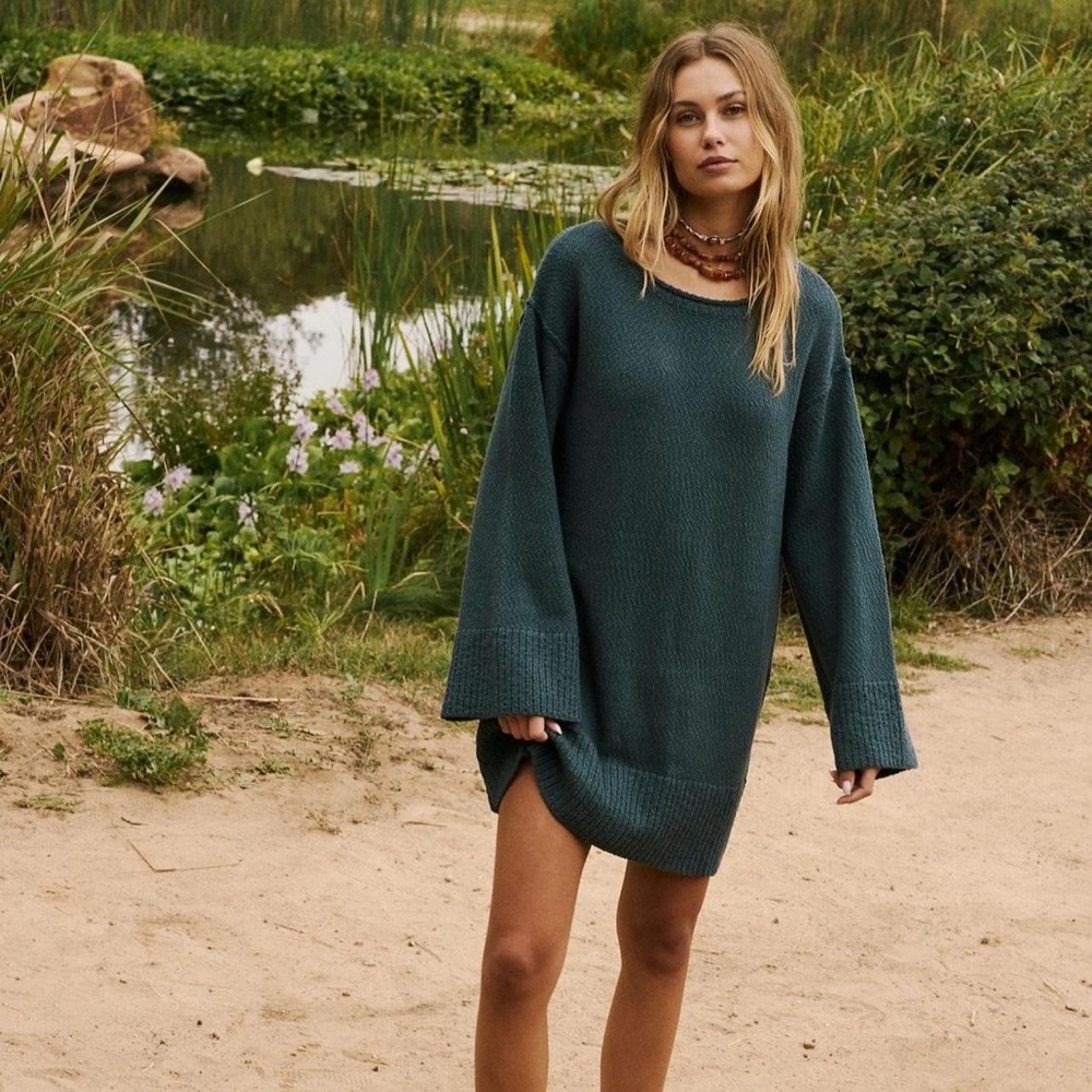 Free People Knit Mini Dress NWT